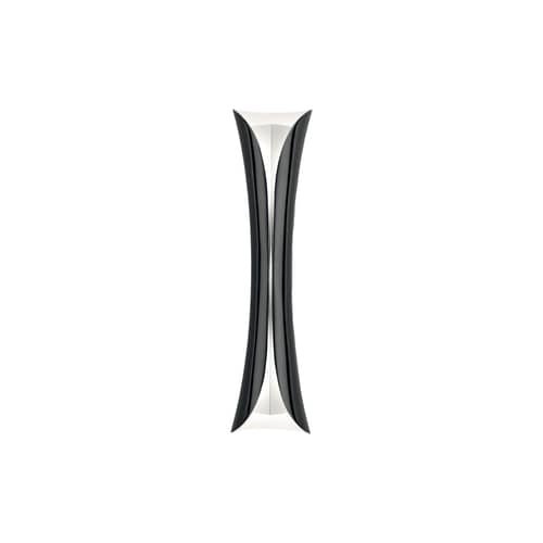 Wandleuchte Cadmo LED plastikmaterial schwarz - Artemide - Schwarz - Aluminium, Thermoplastisches Material