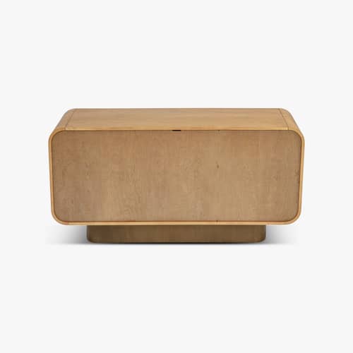 Anrichte Leylia holz natur / L 150 cm - NV GALLERY - / L 150 cm - Bois composite, Eschefurnier