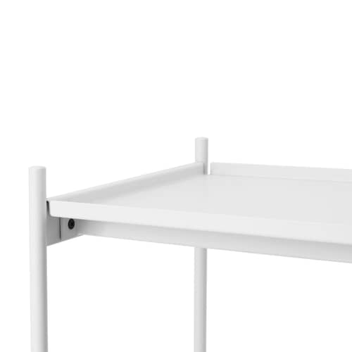 Desserte Rul / Plateaux amovibles - Normann Copenhagen - Gris clair - Acier thermolaqué, MDF