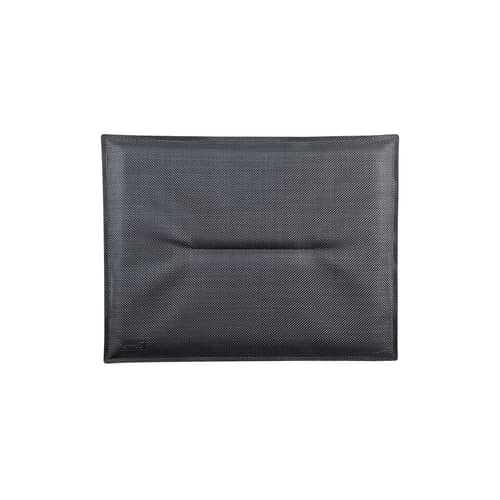  Seat cushion textile grey / For Bistro chair - Fermob - Carbon - Cloth, Foam