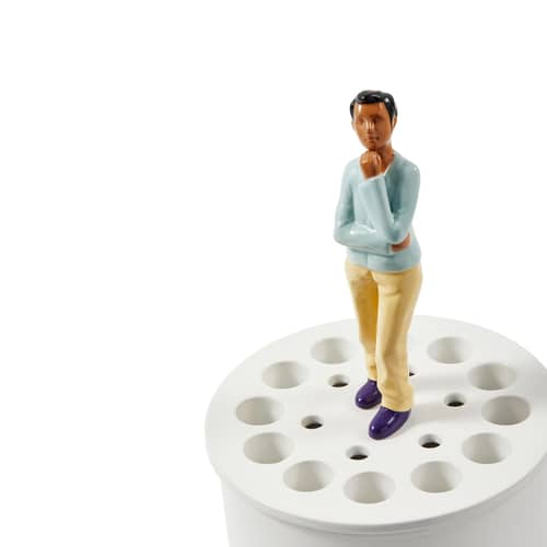 Vase Rêveur du Jour keramik weiß - POLSPOTTEN - Weiß - Keramik