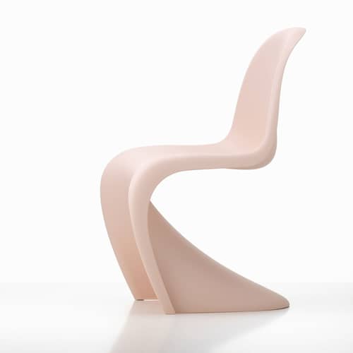 Chaise Panton Chair / Polypropylène - Verner Panton, 1959 - Vitra - Rose tendre - Polypropylène teinté