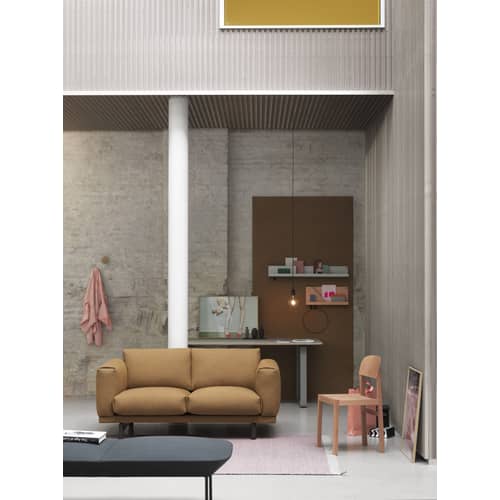 Chaise Workshop bois noir - Muuto - Noir - Chêne laqué