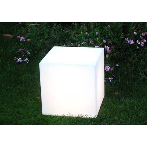 Sedia a cubo LED per bambini, 14 pollici RGB cambia colore con