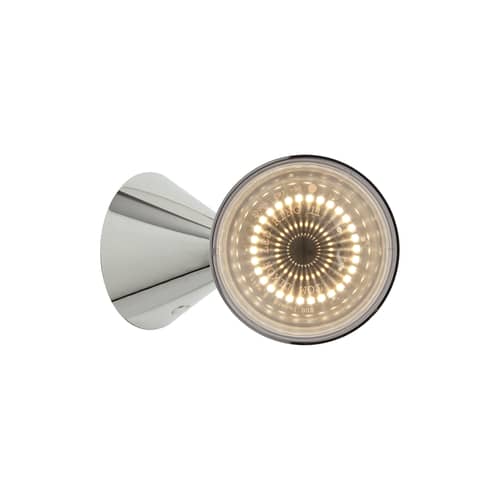 Applique Pose Surface LED métal argent / Orientable - Tom Dixon - Argent - Acier
