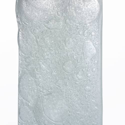 quadratischer Tisch Opalia glas transparent / 156 x 156 cm - Glas Italia - Transparent - Glas