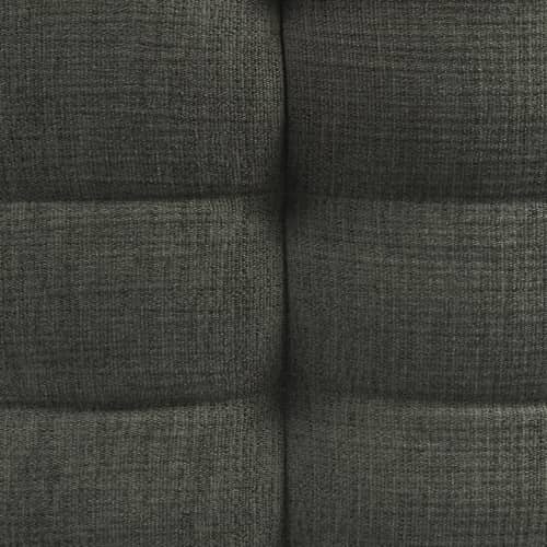 Canapé d\'angle N701 tissu vert / Module d\'angle arrondi 90° - L 120 cm / Coton recyclé - Ethnicraft - Vert Mousse (coton recyclé) - Bois, Coton recyclé, Mousse PU haute densité