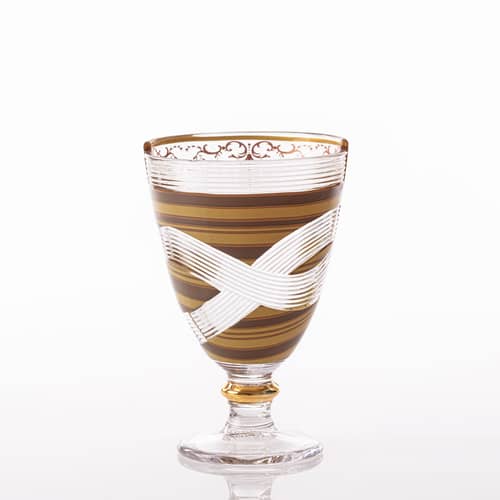 Hybrid - Pannotia Cocktail glass glass multicoloured / Set of 3 - 330 ml - Seletti - Pannotia - Glass