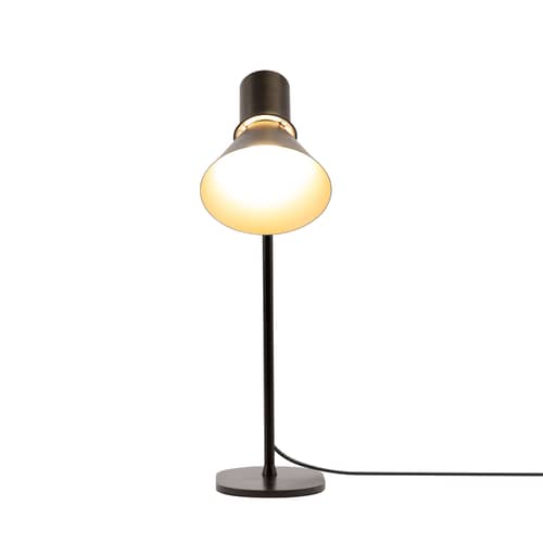 Lampada da tavolo Type 80 T1 metallo nero / Orientabile - Anglepoise - Nero opaco - Acciaio, Alluminio