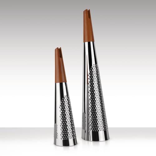 Râpe Todo Small bois naturel / H 32 cm - Alessi - H 32 cm - Acier, Hêtre