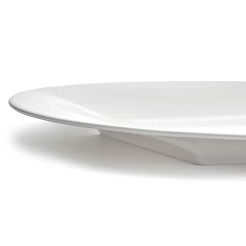Set de 2 assiettes à dessert Silos 03 / Ø 24 cm - Serax - N°03 / Blanc - Porcelaine