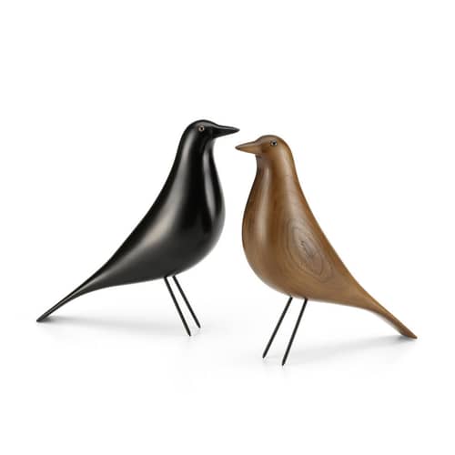 Décoration Eames House Bird bois noir - Vitra - Noir - Bois d\'aulne, Métal