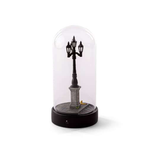 Tischleuchte My Little Corner LED glas transparent / LED - H 22 cm - Seletti - Schwarz / Transparent - Glas, Harz