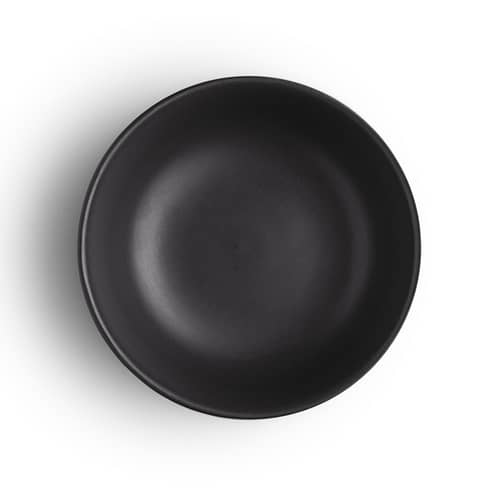 Bol Nordic Kitchen céramique noir / 0,4 L - Eva Trio - Noir mat - Grès