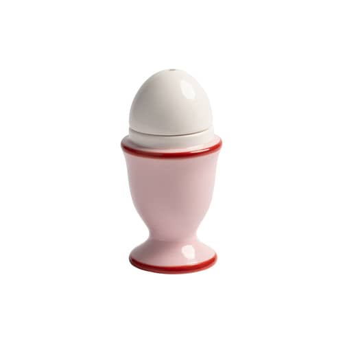 Ensemble salière et poivrière Egg céramique - & klevering - Rose - Grès