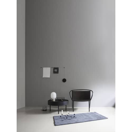 Lampada da tavolo JWDA vetro pietra bianco grigio / Cemento - Audo Copenhagen - Cemento grigio / Diffusore bianco - Calcestruzzo, Ottone, Vetro