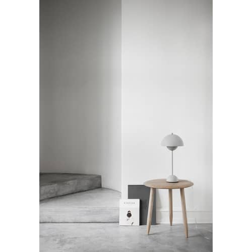 Lampe de table FlowerPot VP3 or métal / H 50 cm - By Verner Panton, 1968 - &tradition - Laiton - Laiton
