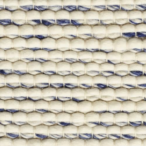 Loopy Rug textile blue / 200 x 300 cm - Tom Dixon - Blue - Cotton, New-zealand wool