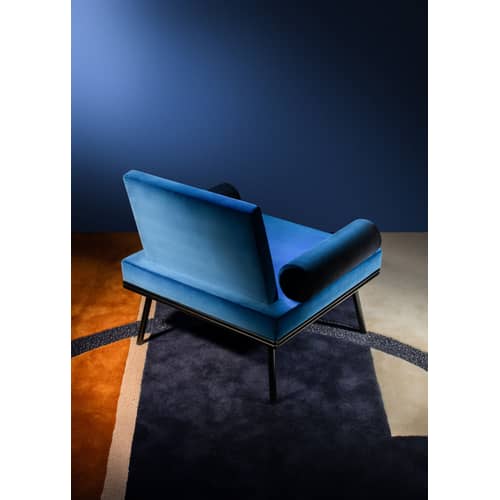 Tappeto Square Louvois 2 tessuto multicolore / 200 x 300 cm - Esclusiva - Lelièvre Paris - Sabbia, blu scuro, beige - Lana