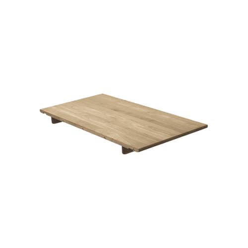 Accessoire  bois naturel / Rallonge pour table CH337 - 115 X 60 cm - CARL HANSEN & SON - Rallonge / Chêne savonné - Chêne massif savonné FSC