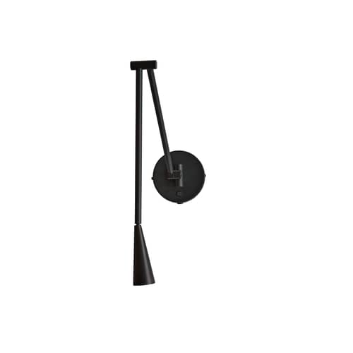 Applique Snake / Orientable - 101 COPENHAGEN - Noir brûlé - Aluminium