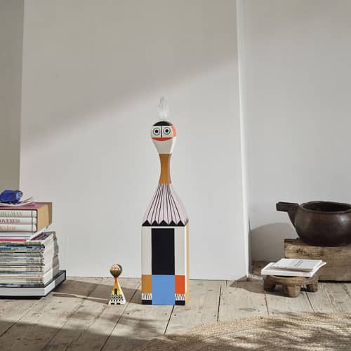 vitra wooden doll アレクサンダー・ジラール 1952 Vitra Wooden Doll No. 1 super large Decoration - multicoulered
