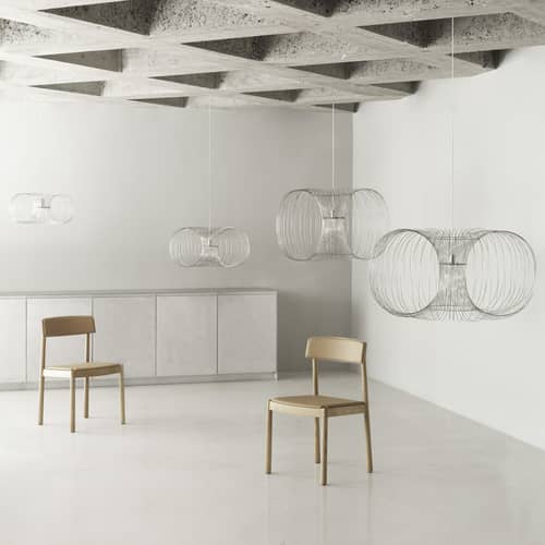 Suspension Coil   / Ø 76 cm - Normann Copenhagen - Ø 76 cm / Acier - Acier inoxydable