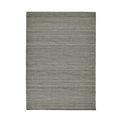 Tapis d\'extérieur Haze noir / 140 x 200 cm - Hay - Noir - Polyester recyclé, Viscose