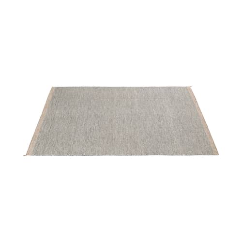 Tappeto PLY / 200 x 300 cm - Tessuto a mano - Muuto - Nero & bianco - Lana