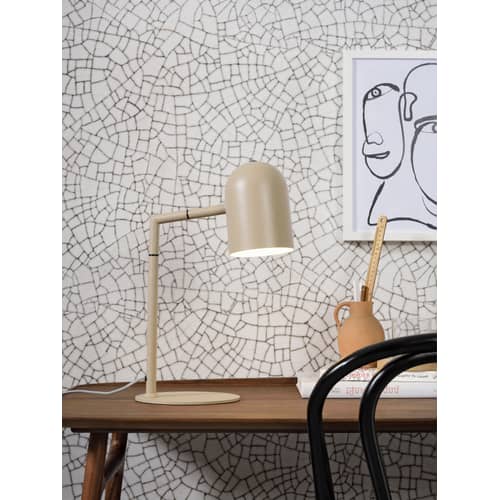 Tischleuchte Marseille metall beige / Drehbar - H 45 cm - It\'s about Romi - Sandfarben - Eisen