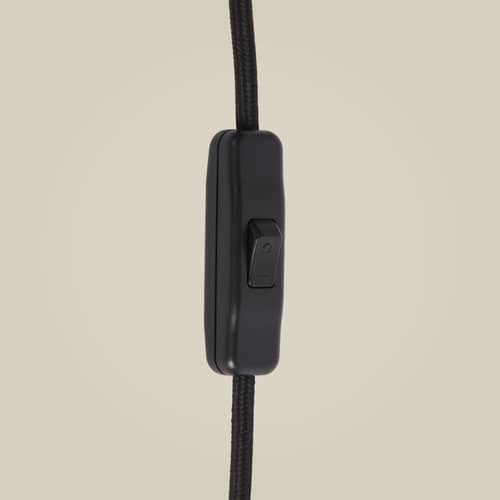 Java Wall light with plug wood black - GOOD&MOJO - Black - Bamboo