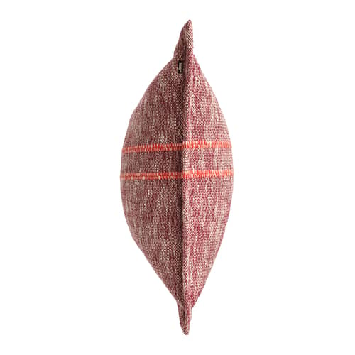 Coussin Track / 56 x 56 cm - Tom Dixon - Bordeaux - Coton