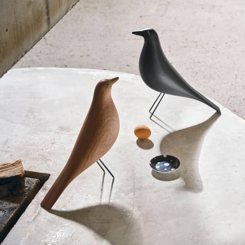 Décoration Eames House Bird bois noir - Vitra - Frêne noir - Frêne massif