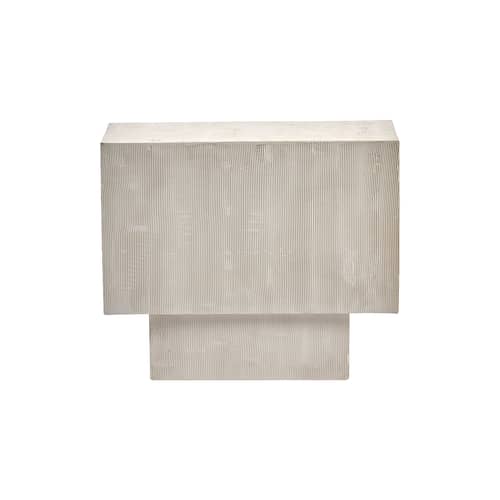 Lampada da tavolo Illumina 03 ceramica bianco - Serax - Bianco - Gres scanalato
