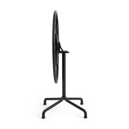 Runder Tisch Deville metall schwarz / Ø 80 cm - Hay - Anthrazit - 