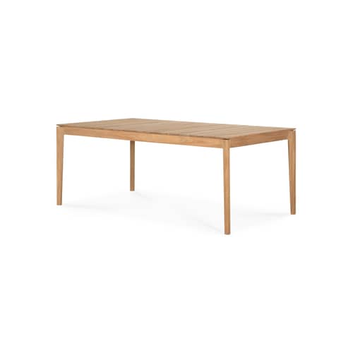 Ausziehtisch Bok OUTDOOR holz natur / L 200 bis 300 cm - 8 bis 12 Personen - Ethnicraft - Teakholz - Massives Teakholz