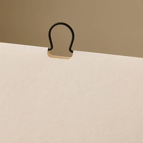 Lampe de table Aplat Small / Papier plié - Hay - Small / Blanc - Acier, Papier