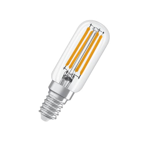 LED-Glühbirne E14 Mini Tube T26 glas transparent / 5,9W (= 60W) - Warmweiß - Osram - 60W (5,9W LED) / Transparent - Glas