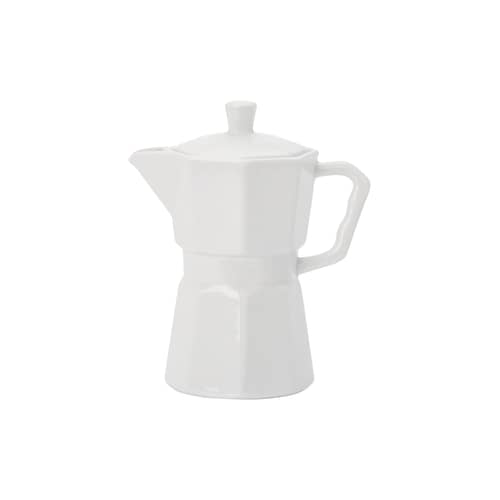 Pot à café Estetico Quotidiano céramique blanc / Carafe - 600 ml - Seletti - Blanc - Porcelaine
