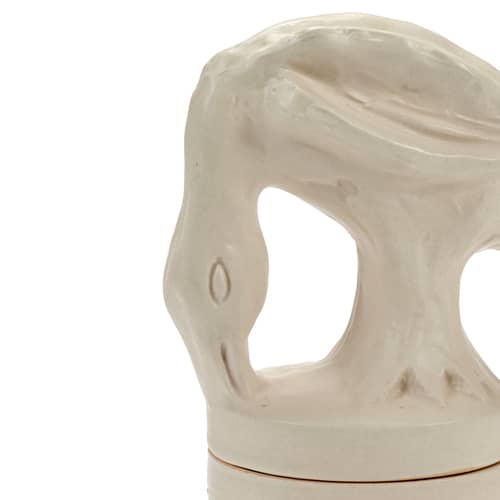 Brisas Frescas Small Scented candle ceramic beige / Ø 8 x H 19.7 cm - Serax - Ivory - Ceramic, Soy wax