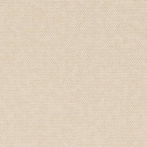 Gartensofa 2-Sitzer Settle textil weiß / 152,5 cm - Muuto - Grau / Ungebleichter Stoff (Laze 1) - , Mahagoni, Polyester-Gurtband, Schaumstoff, Stahl