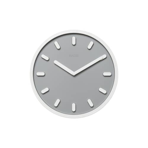 Orologio murale Tempo materiale plastico grigio - Magis - Quadrante grigio / Dettagli bianchi - ABS