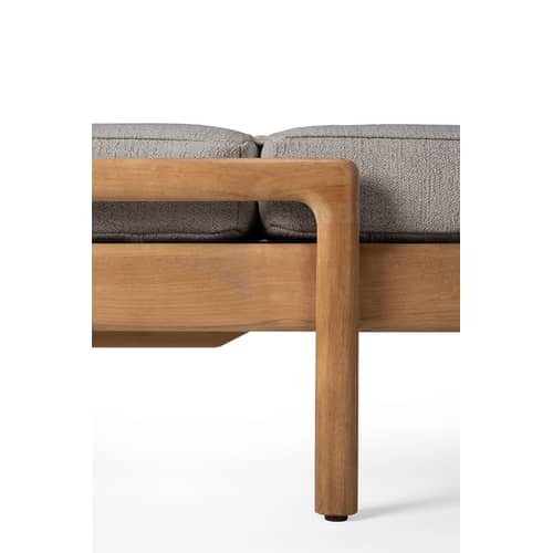 Accessoire / Matelas pour bain de soleil Jack - Ethnicraft - Moka - Mousse, Tissu polypropylène