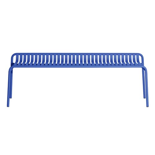 Banc Week-End métal bleu / Aluminium - L 156 cm - Petite Friture - Bleu - Aluminium thermolaqué époxy