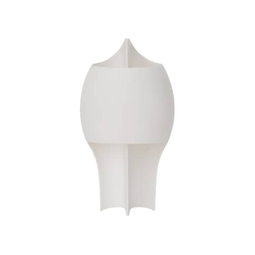 Lampe de table Grande B LED / Gypse - H 51 cm - DCW éditions - Blanc - Aluminium, Gypse