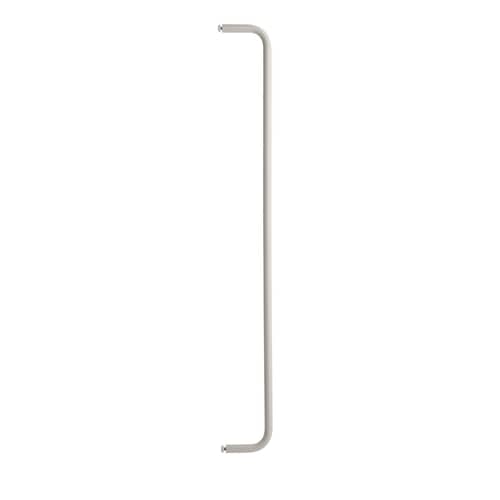Sospensione bar  metallo beige / L 78 cm - Per scaffali in metallo forato - String Furniture - Beige - Acciaio
