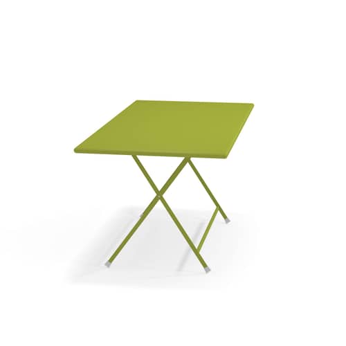 Table pliante Arc en Ciel / 160 x 80 cm - Emu - Vert - Acier verni