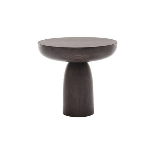 Beistelltisch Olo Wood Mogg / Ø 50 x H 47 cm - Braun - Holz