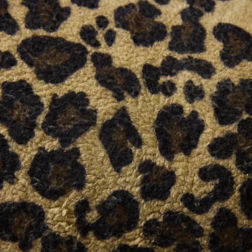 Cuscino Panther Large tessuto marrone / Ø 30 x 150 cm - HK LIVING - Ø 30 x 150 cm - Espanso, Tessuto poliestere