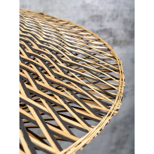 Deckenleuchte Bali Medium von GOOD&MOJO - schwarz bambus natur | Made In  Design